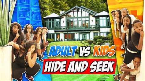 EXTREME HIDE AND SEEK KIDS VS ADULTS! .